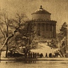 Sadzawka i budynek Wodozbioru 1928 rok, Zbir pocztwek XIX-XX wieku (do 1939 roku), nr zesp. 1622, sygn. IV-137