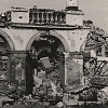 Zniszczona kolumnada paacu Saskiego, Zbir Otwarty fotografii XX wieku, nr zesp.1950, sygn. III-428