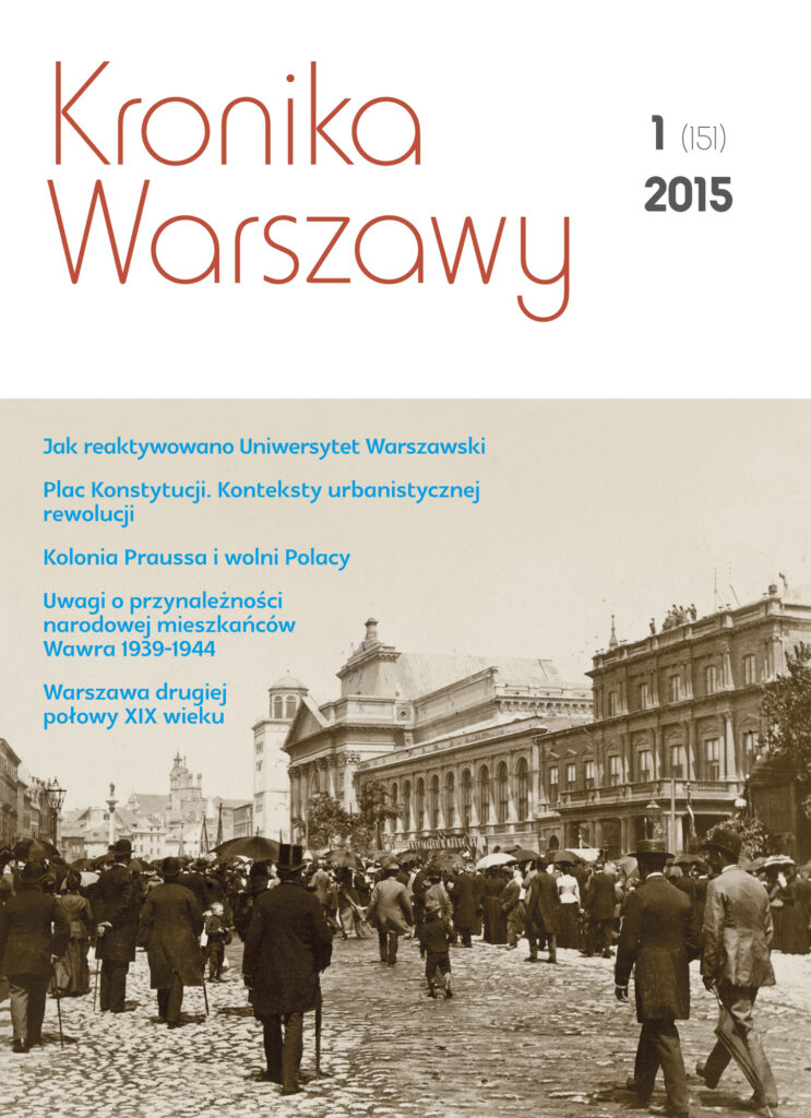 Kronika Warszawy 2015