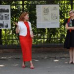 Dyrektor Archiwum Państwowego w Warszawie Magdalena Wiercińska oraz dyrektor Muzeum Łazienki Królewskich Marianna Otmianowska