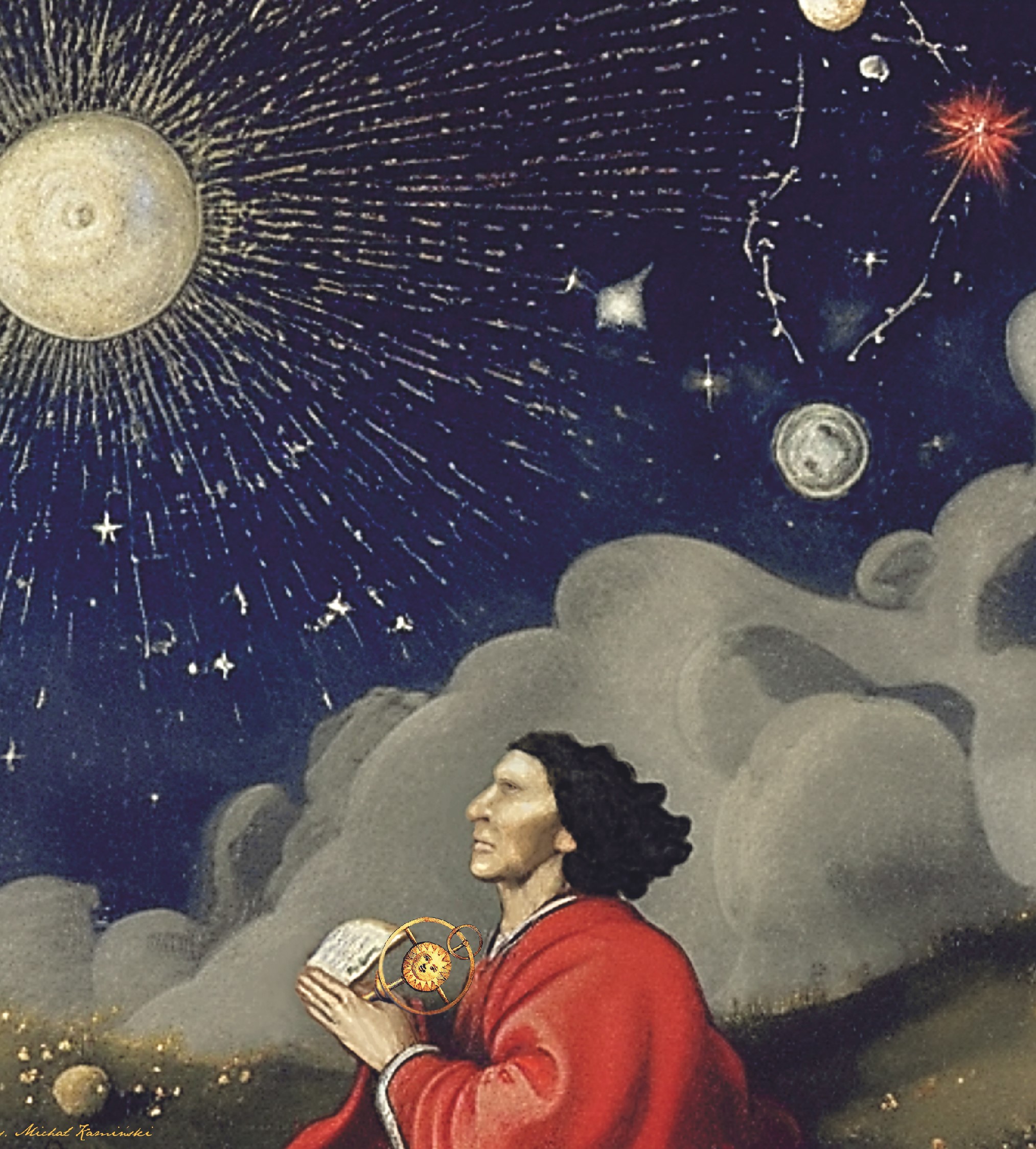 Grafika z Kopernikiem