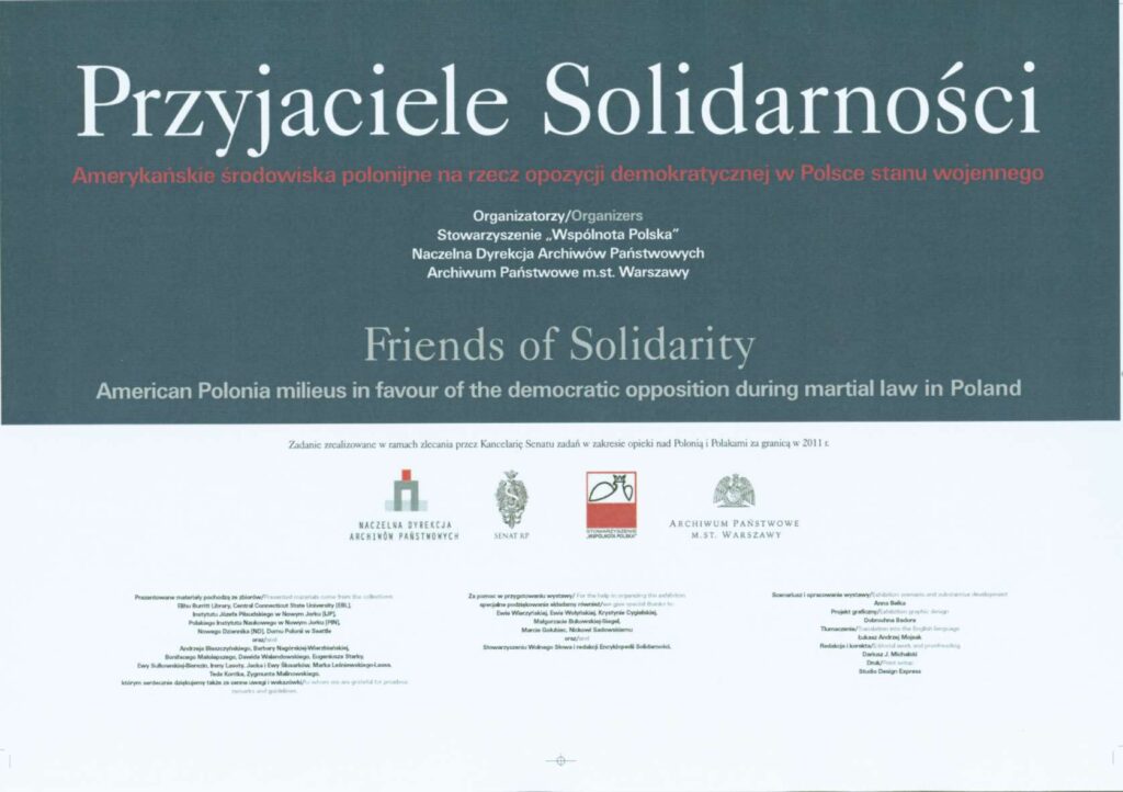 Okładka artykułu "Przyjaciele solidarności"